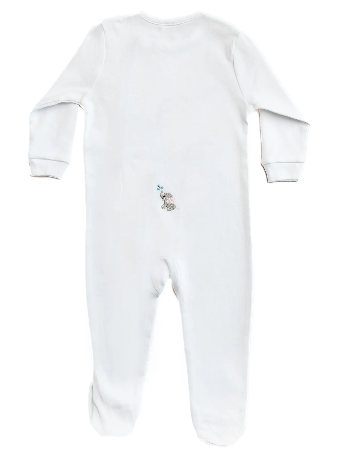 Baby Footie, Combed Cotton, Embroidered - Image 10