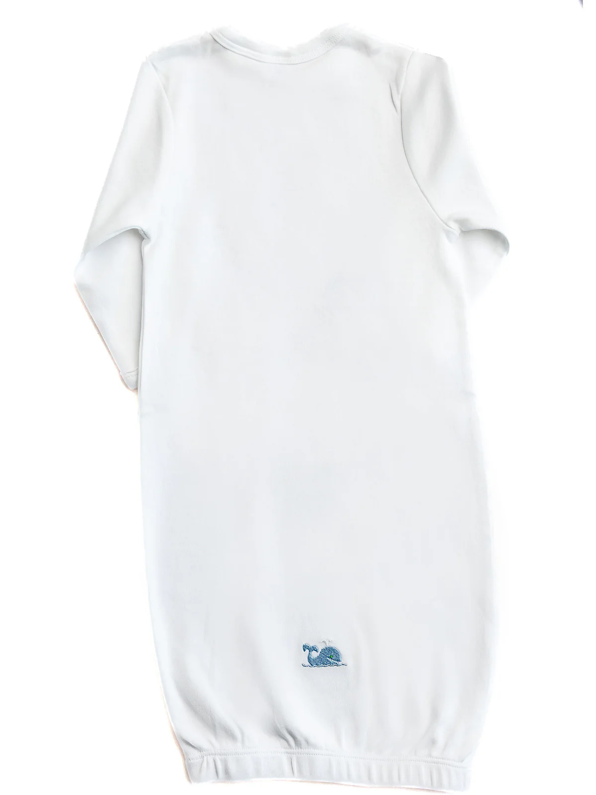 Baby Gown, Combed Cotton, Embroidered - Image 11