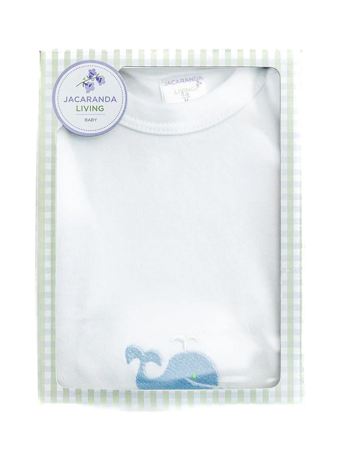 Baby Gown, Combed Cotton, Embroidered - Image 12