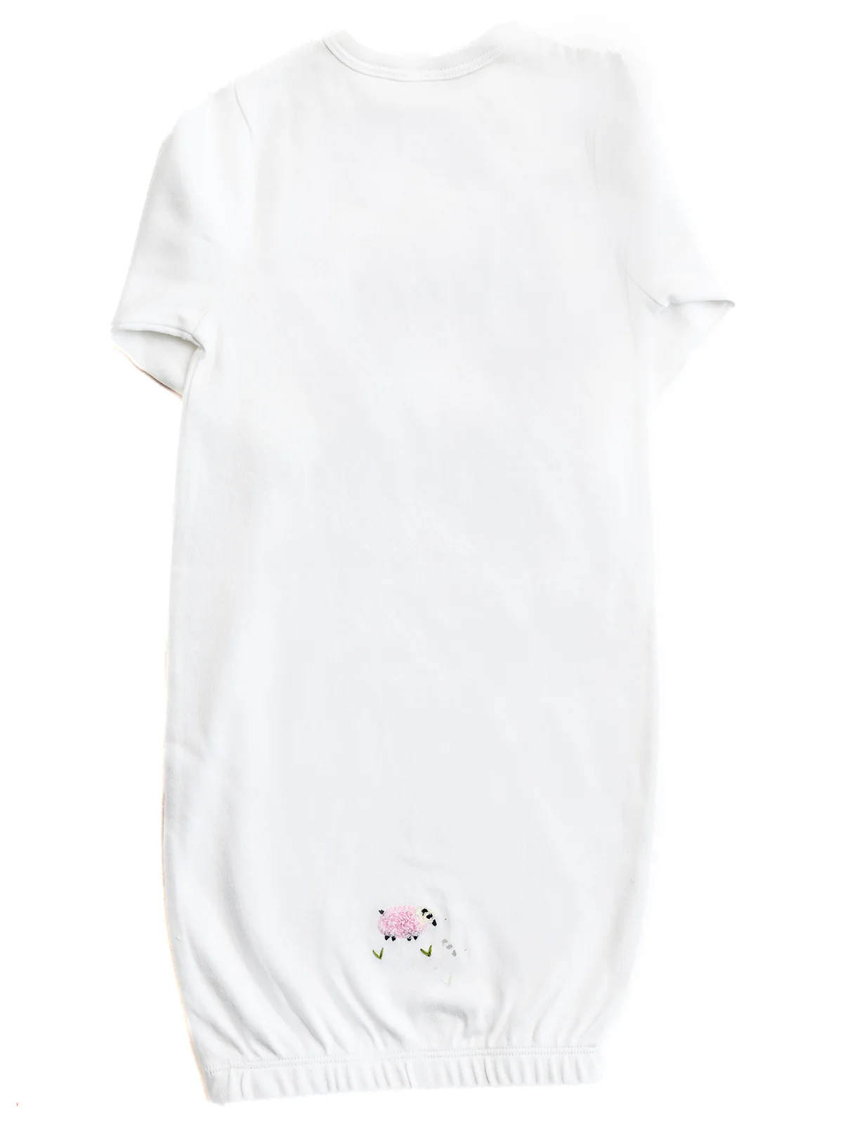 Baby Gown, Combed Cotton, Embroidered - Image 9