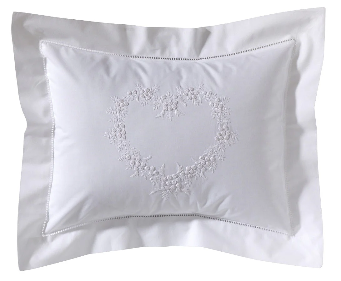 Boudoir Pillow Cover, Hydrangea (White) - Image 8