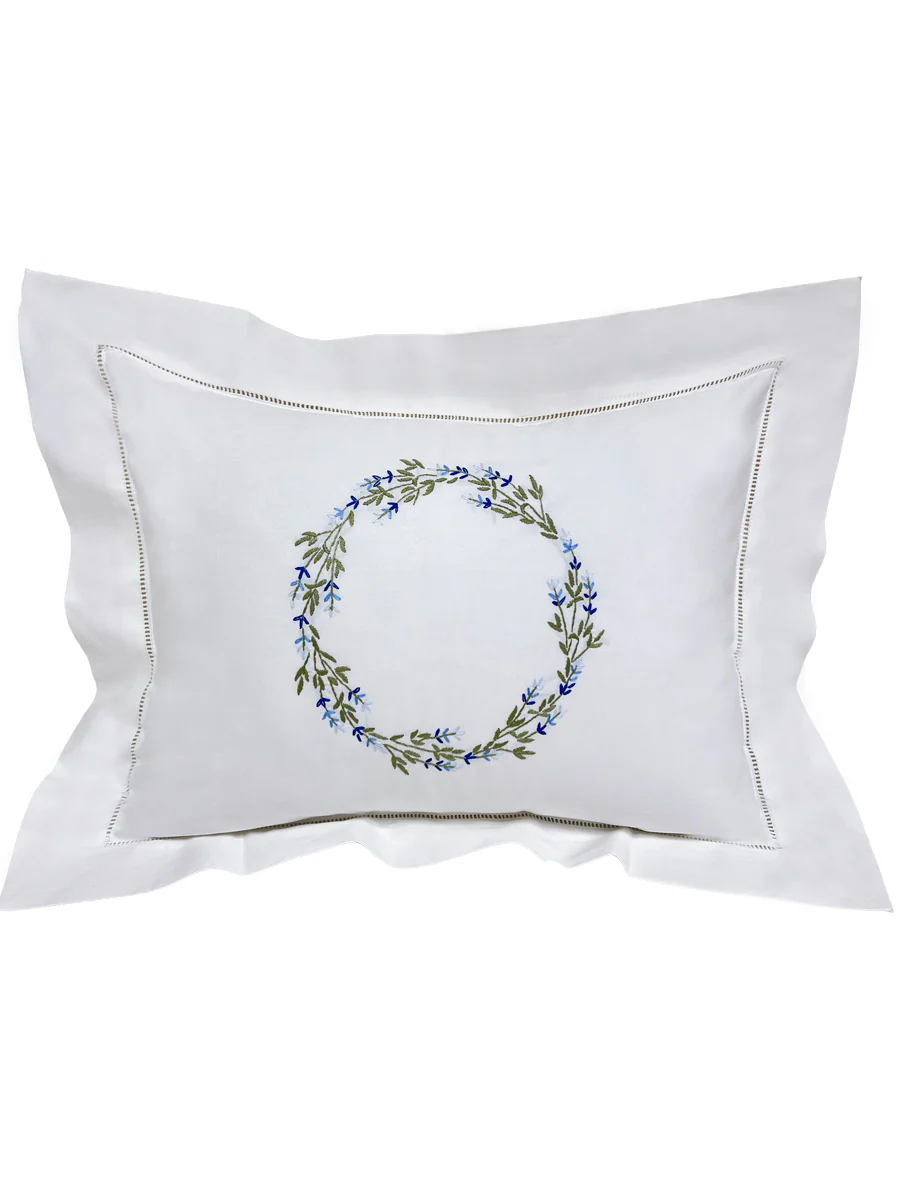 Boudoir Pillow Cover, Hydrangea (White) - Image 20