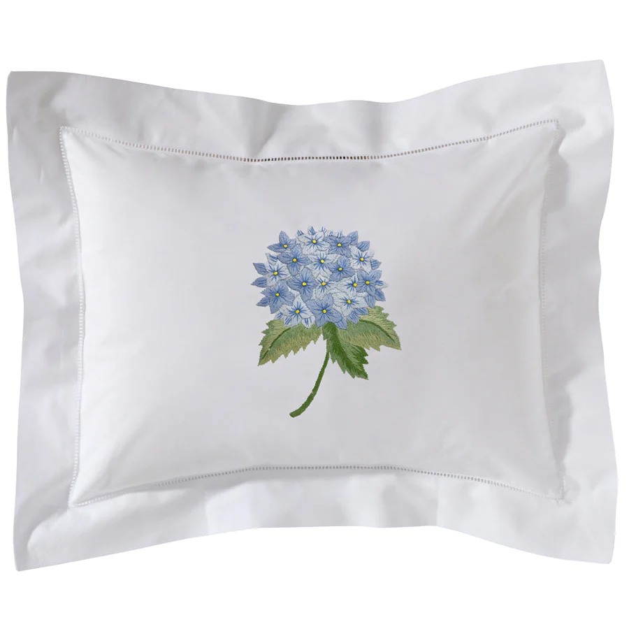 Boudoir Pillow Cover, Hydrangea (White) - Image 12