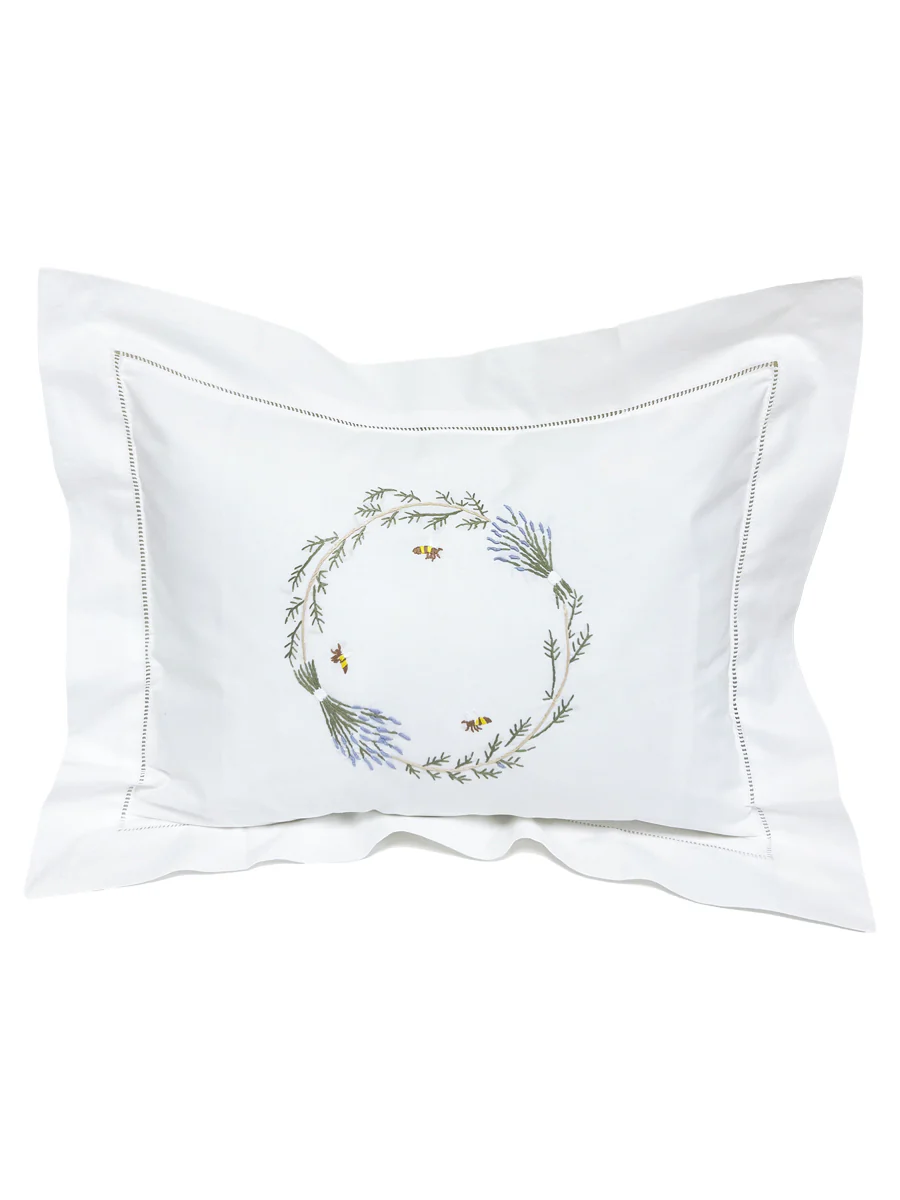 Boudoir Pillow Cover, Hydrangea (White) - Image 21
