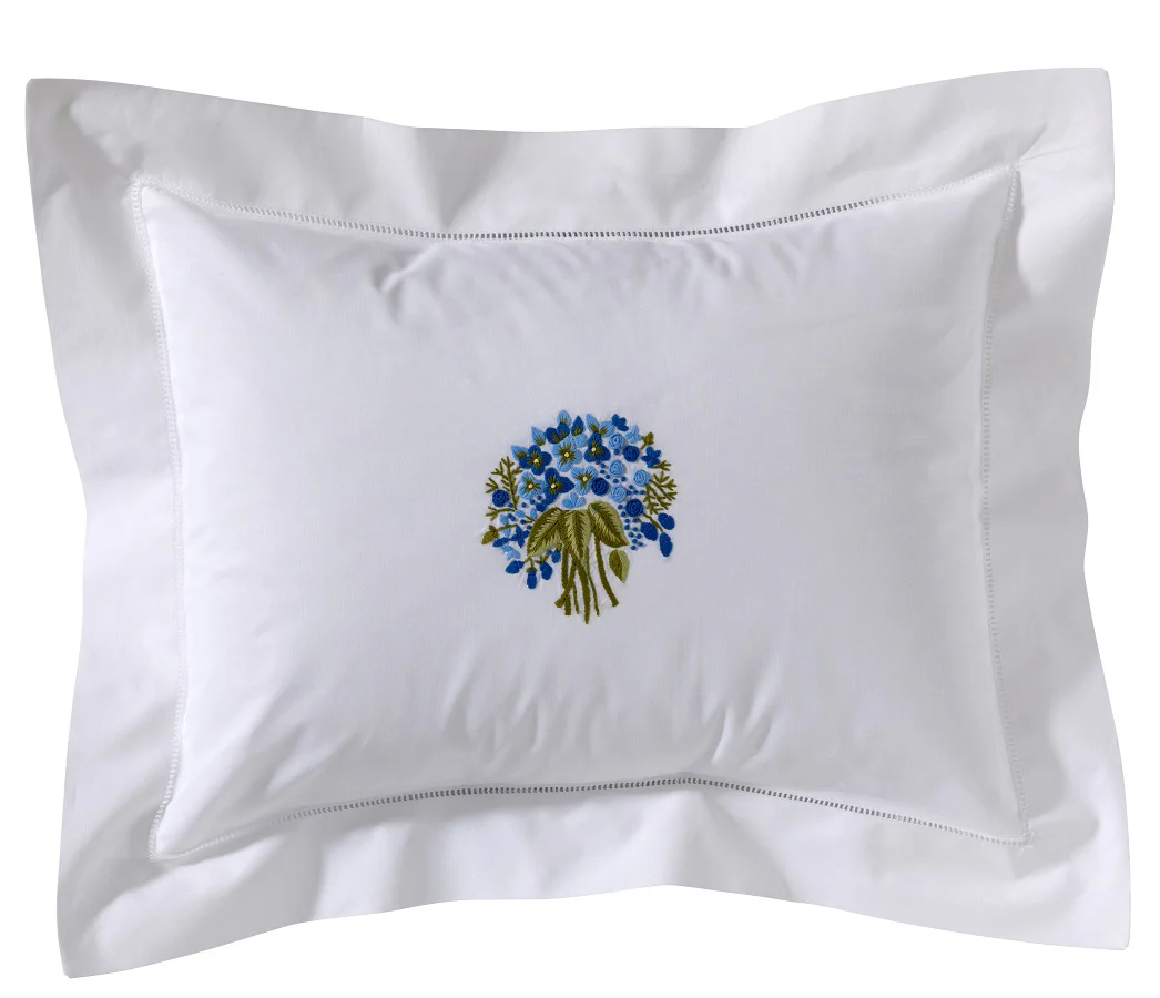 Boudoir Pillow Cover, Hydrangea (White) - Image 19