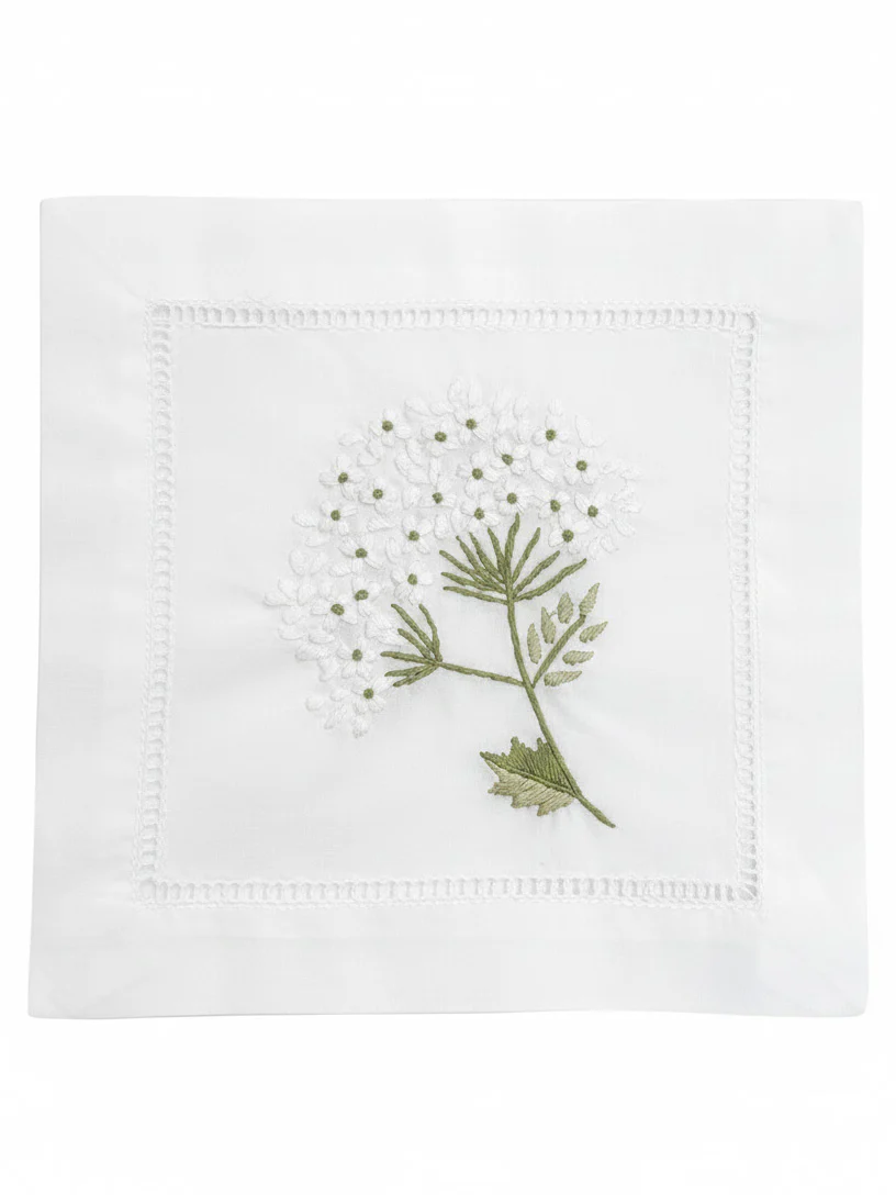 Cocktail Napkins, Christmas Berry Wreath, Set of 4 - Image 7