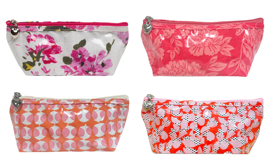 Cosmetic Bag - Cotton/Waterproof PVC (X/Small) - Image 4
