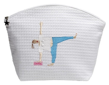 Cosmetic Bag (Large), Embroidered People - Image 10