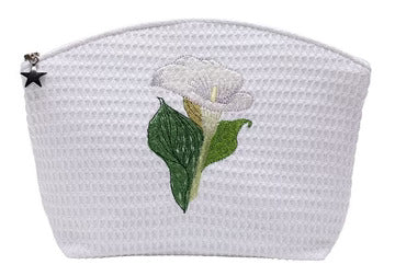 Cosmetic Bag (Medium), Embroidered Botanical - Image 7