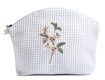 Cosmetic Bag (Medium), Embroidered Botanical - Image 8