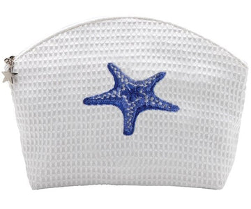Cosmetic Bag (Medium), Embroidered Coastal - Image 12
