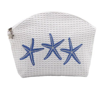Cosmetic Bag (Medium), Embroidered Coastal - Image 5