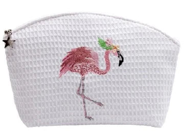 Cosmetic Bag (Medium), Embroidered Coastal - Image 7