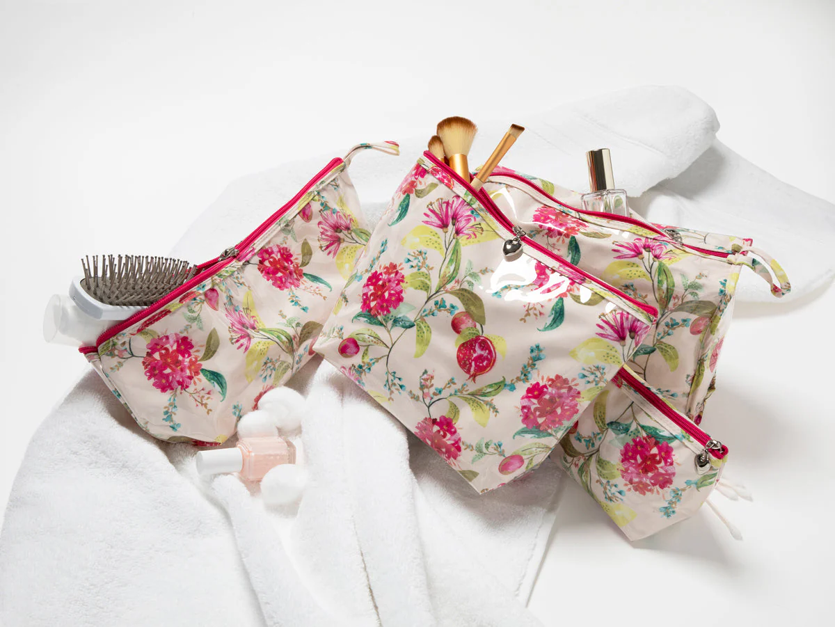 Cosmetic Bag (Medium), Pomegranate - Image 3