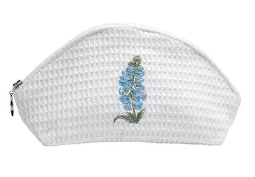 Cosmetic Bag (Small), Embroidered Botanical - Image 4