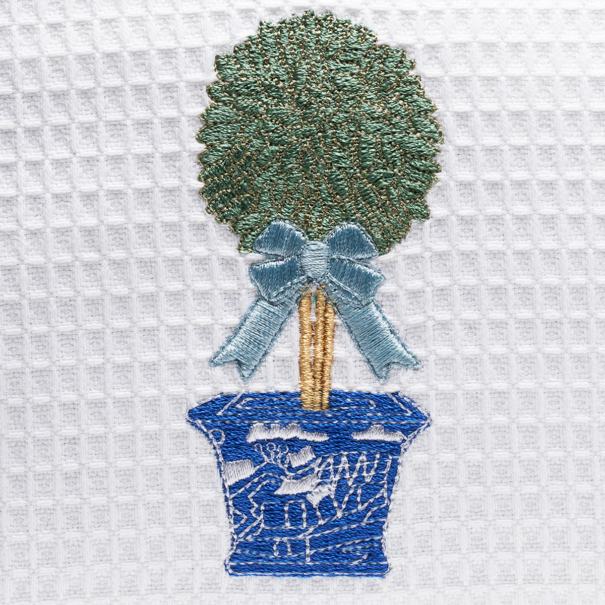Cosmetic Bag (Small), Boxwood Topiary - Image 3