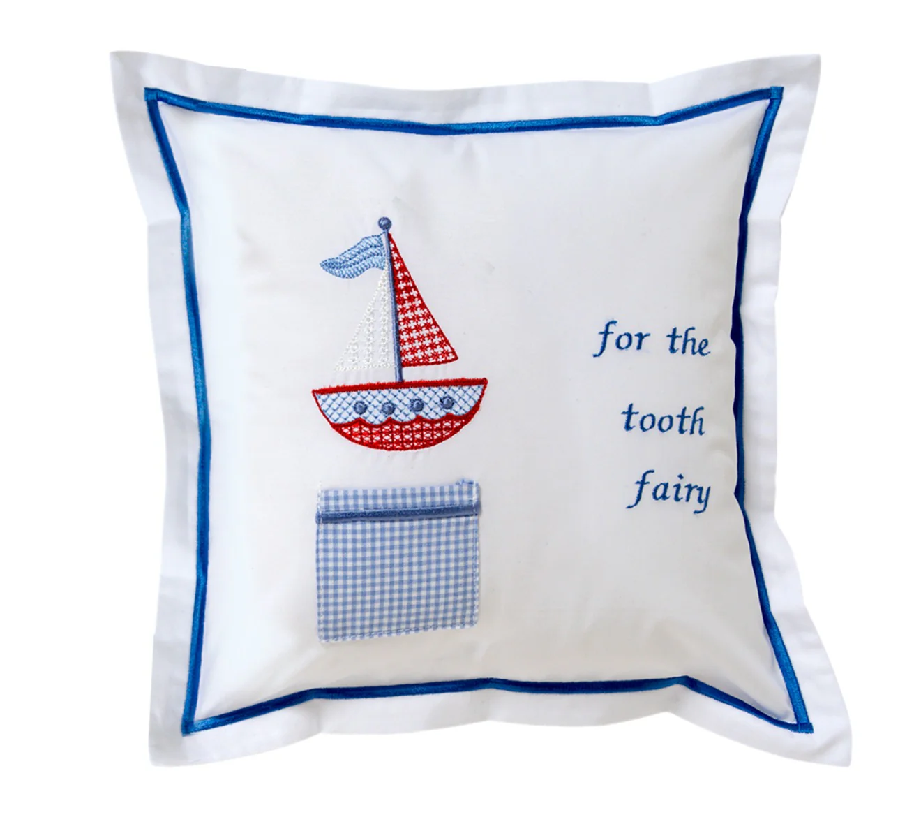 Tooth Fairy Pillow Cover - Embroidered - Image 5