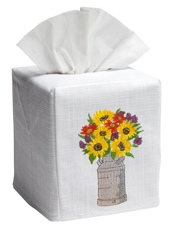 Tissue Box Cover, Sunflowers - Image 3