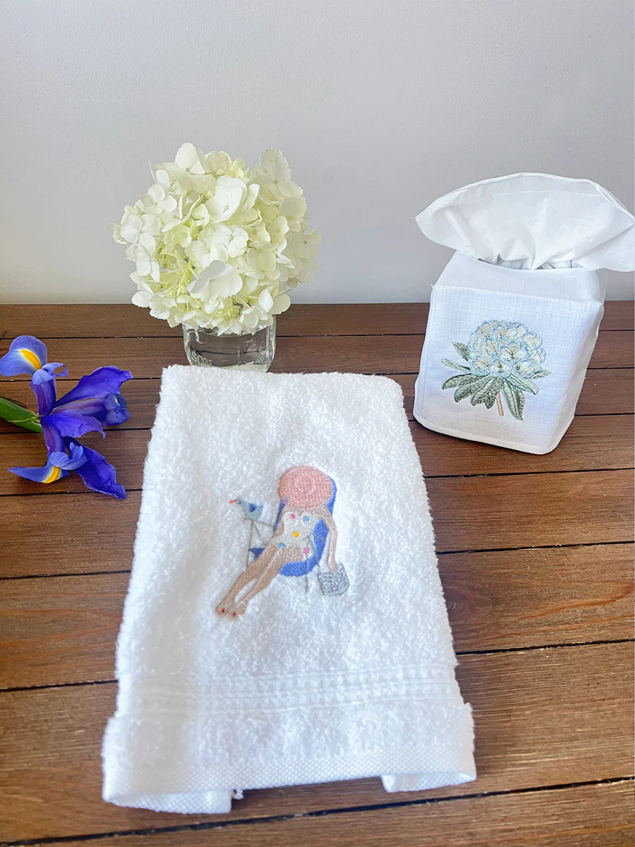 Guest Towel, Terry, Siesta Lady - Image 2