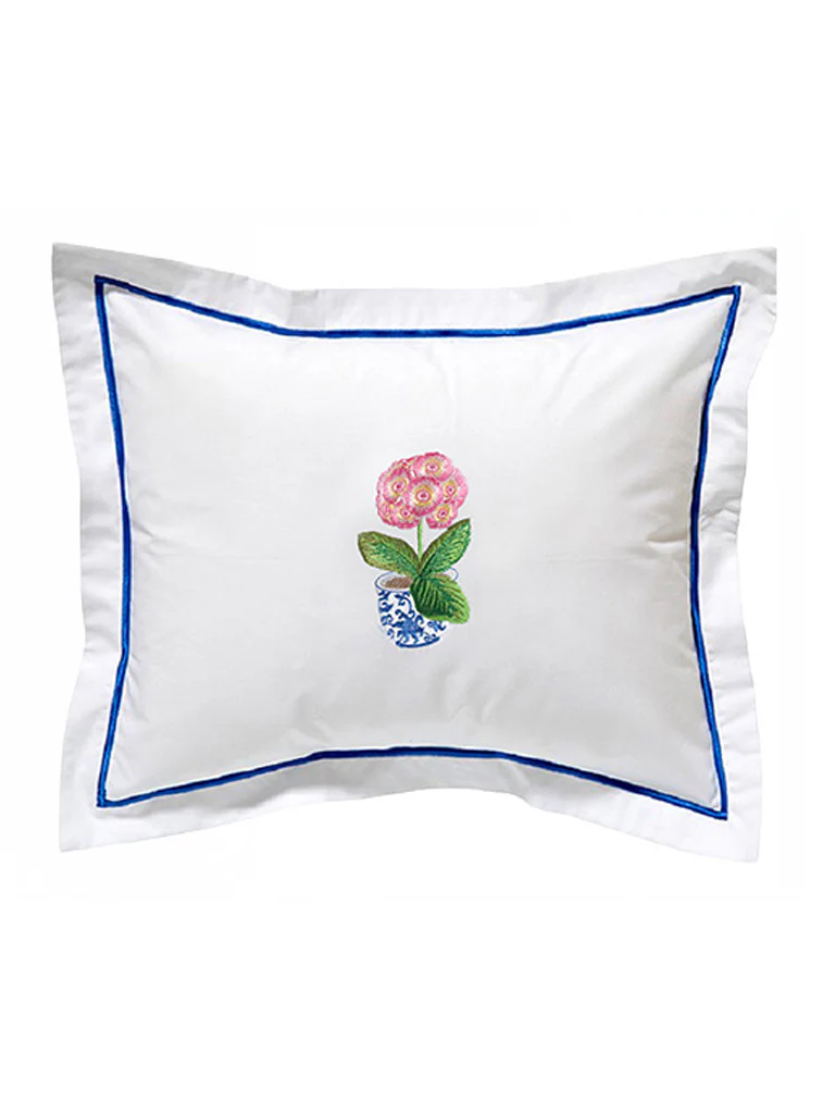 Boudoir Pillow Cover, Pot of Peonies (Pink) - Image 8