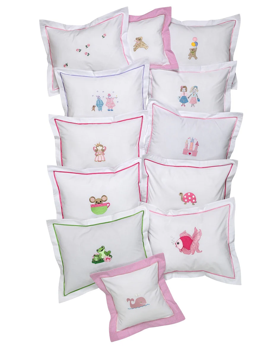 Boudoir Pillow Covers (Children & Baby) - Embroidered - Image 7