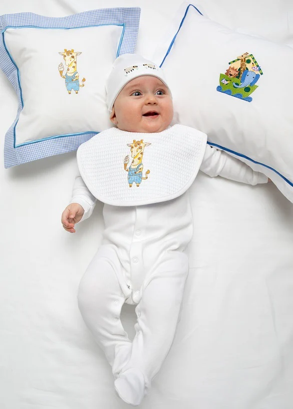 Boudoir Pillow Covers (Children & Baby) - Embroidered - Image 9