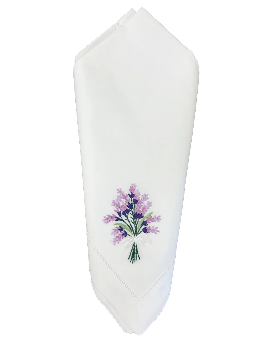Dinner Napkin, French Hydrangea, Set of 2 - Image 12