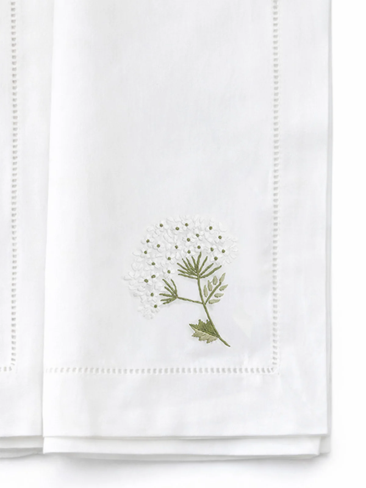 Dinner Napkin, Hydrangea (White), Set of 2 - Image 4