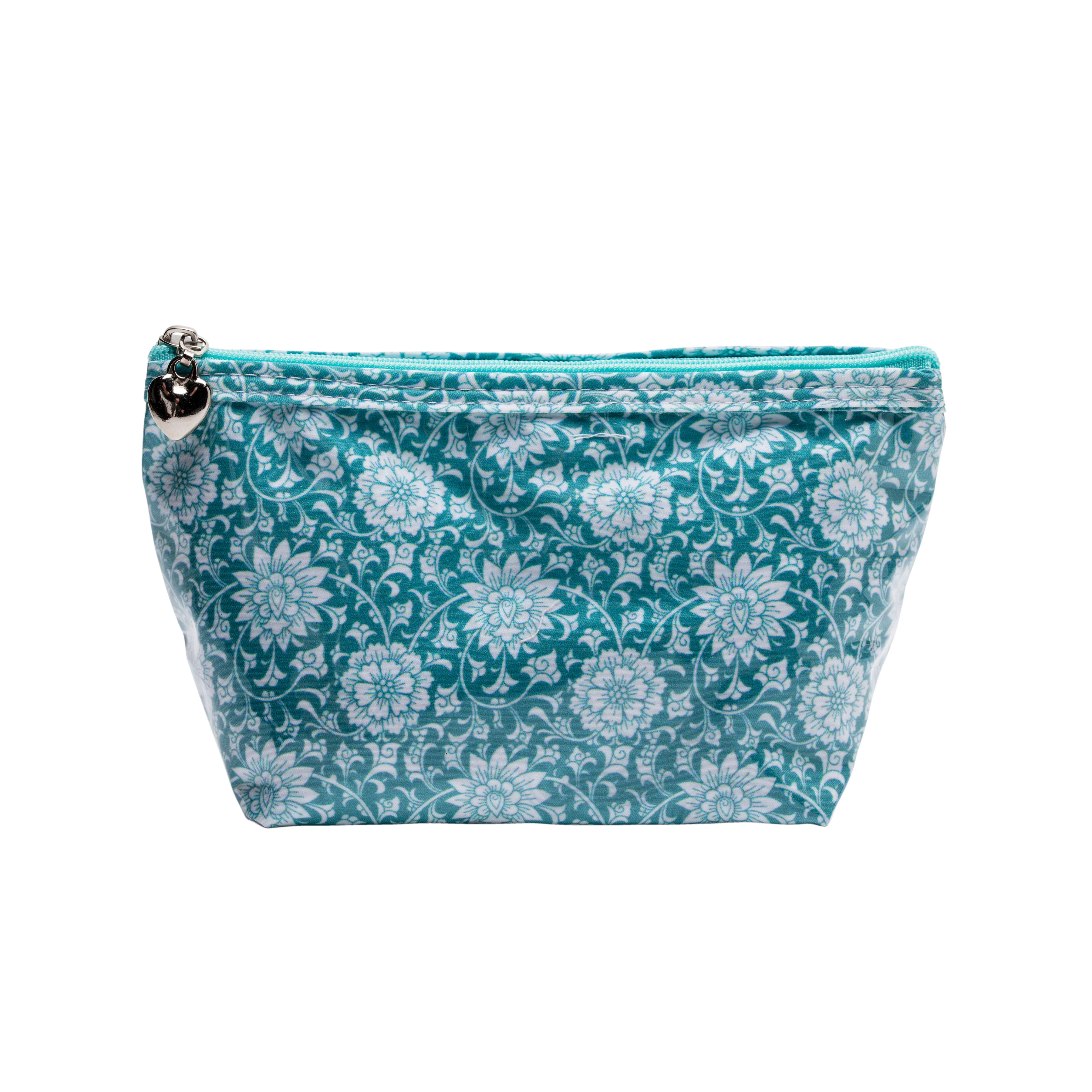 Cosmetic Bag (Small), Cotton/Waterproof PVC - Image 15