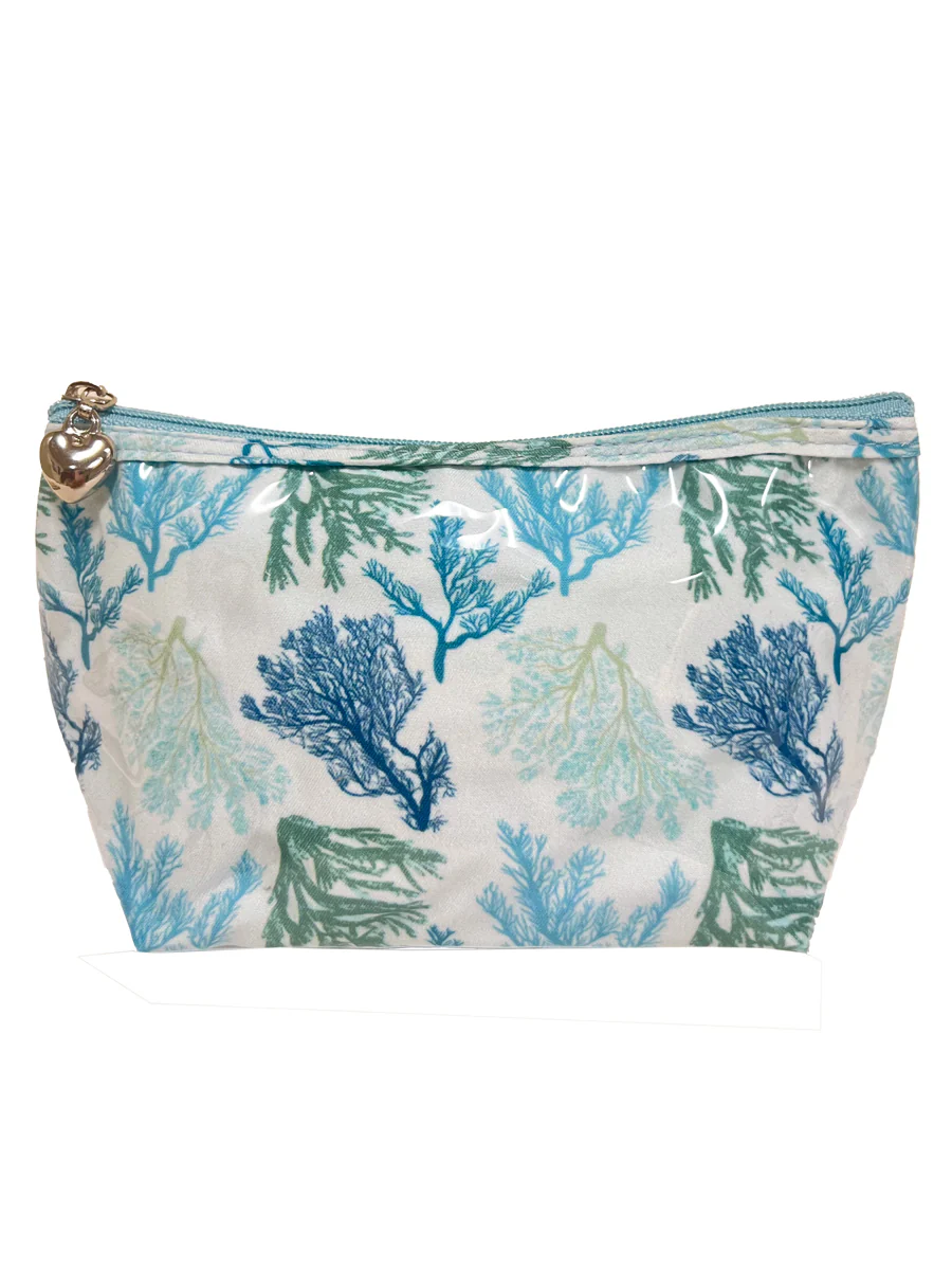 Cosmetic Bag (Small), Cotton/Waterproof PVC - Image 19