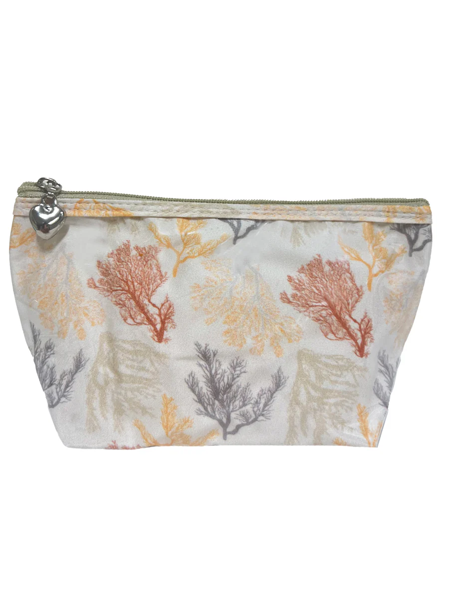 Cosmetic Bag (Small), Cotton/Waterproof PVC - Image 20
