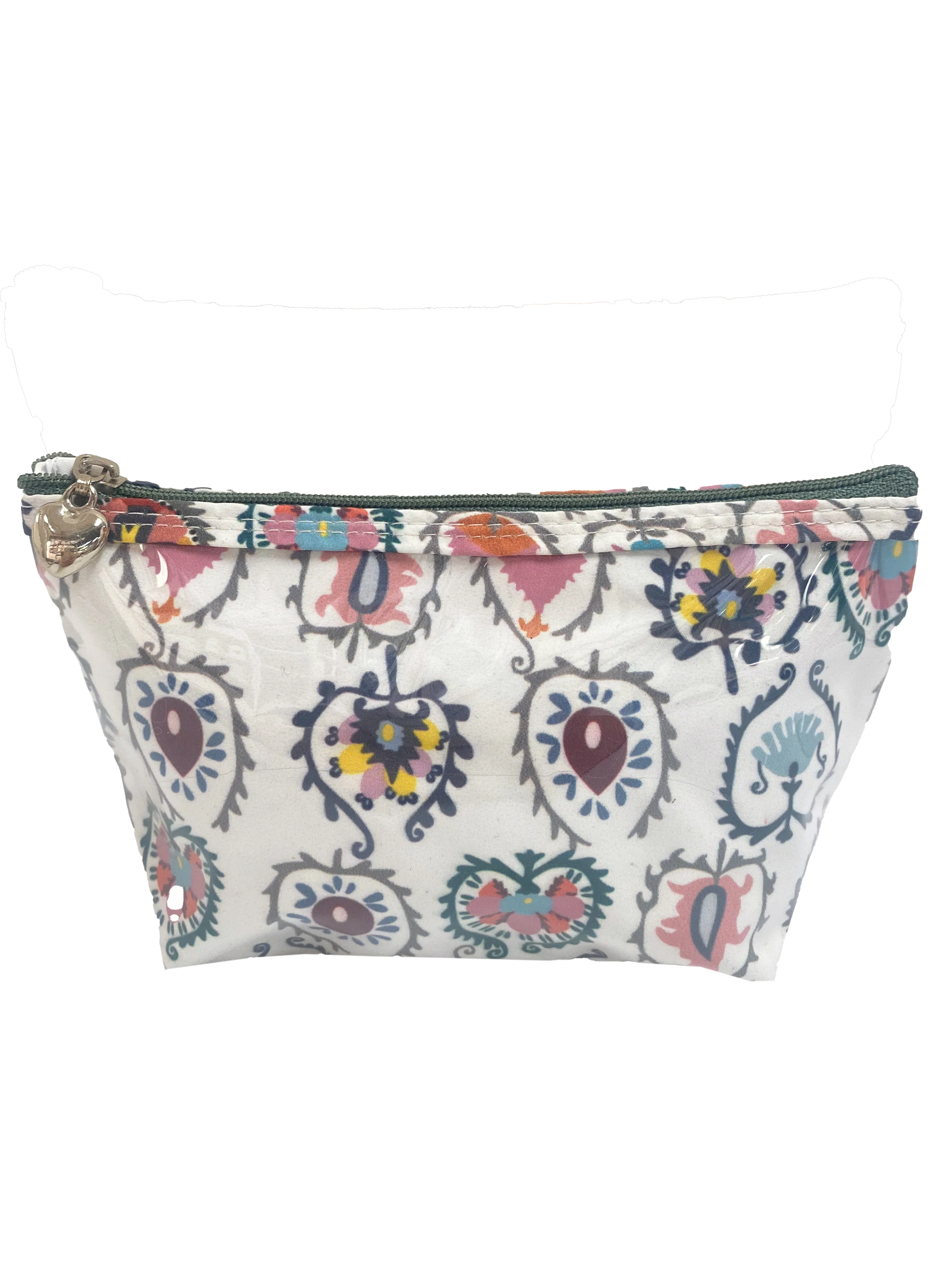Cosmetic Bag (Small), Cotton/Waterproof PVC - Image 21