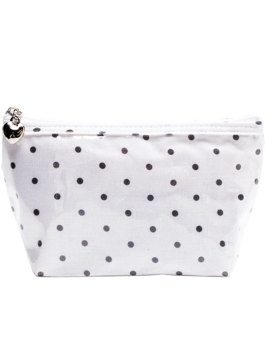 Cosmetic Bag (Small), Cotton/Waterproof PVC - Image 9