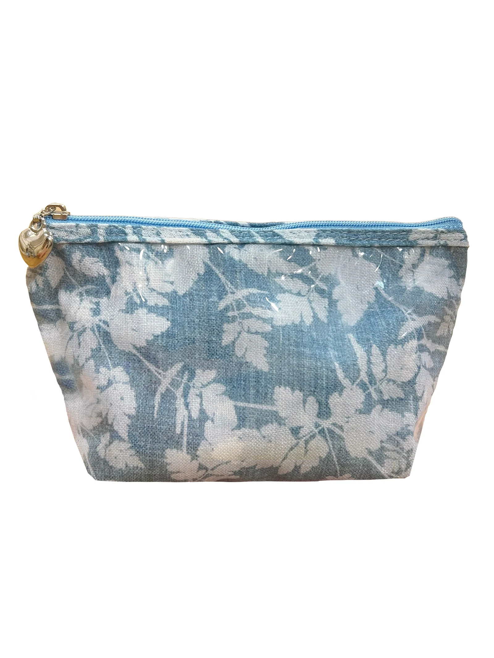 Cosmetic Bag (Small), Cotton/Waterproof PVC - Image 8