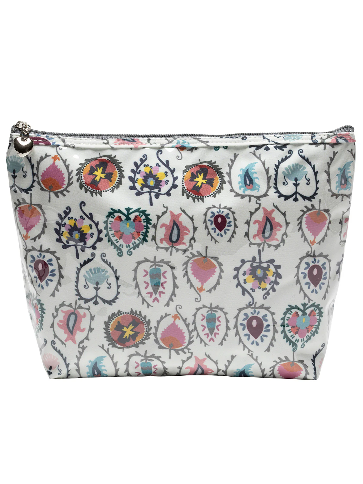 Cosmetic Bag (Medium), Cotton/Waterproof PVC - Image 26