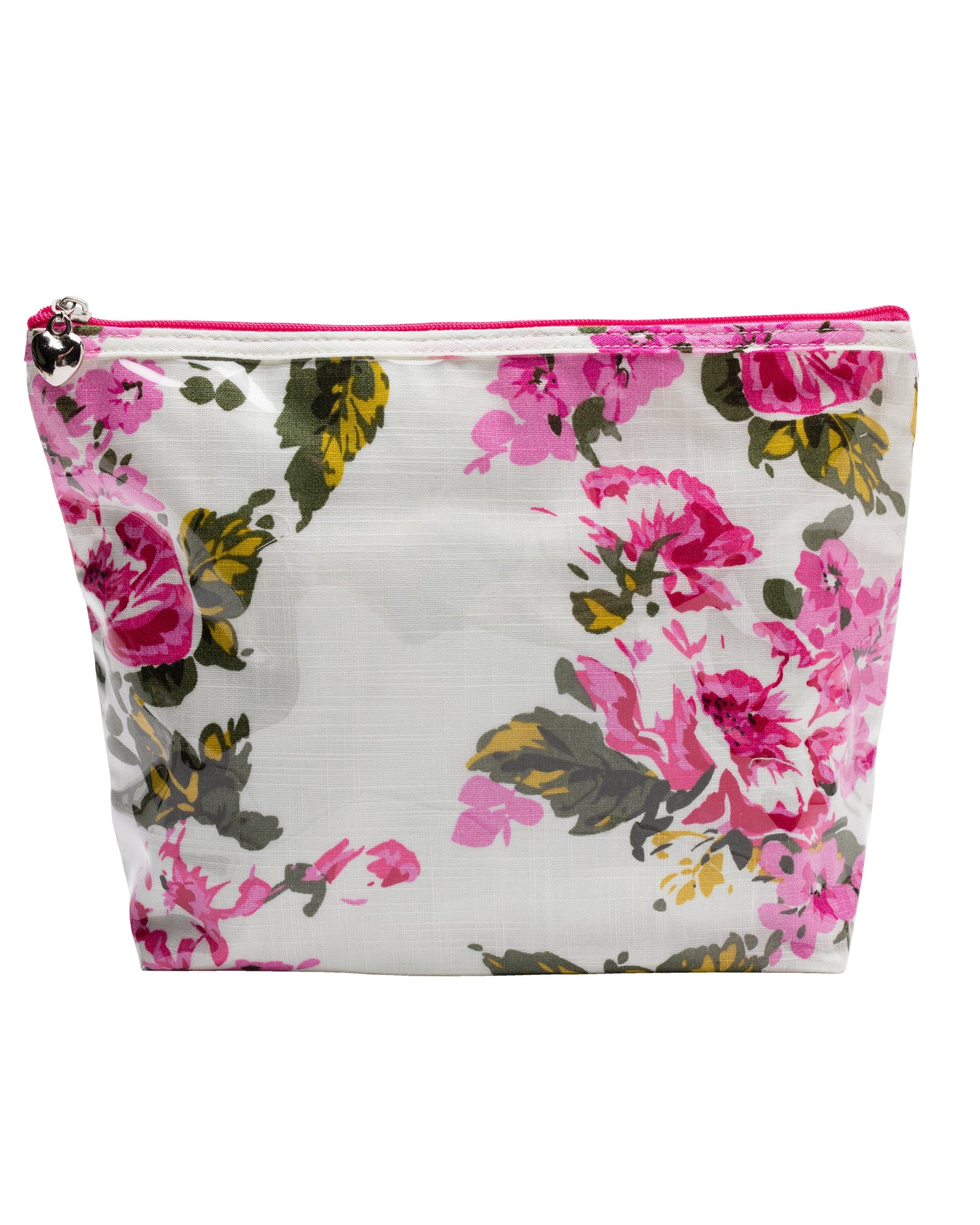 Cosmetic Bag (Medium), Cotton/Waterproof PVC - Image 7