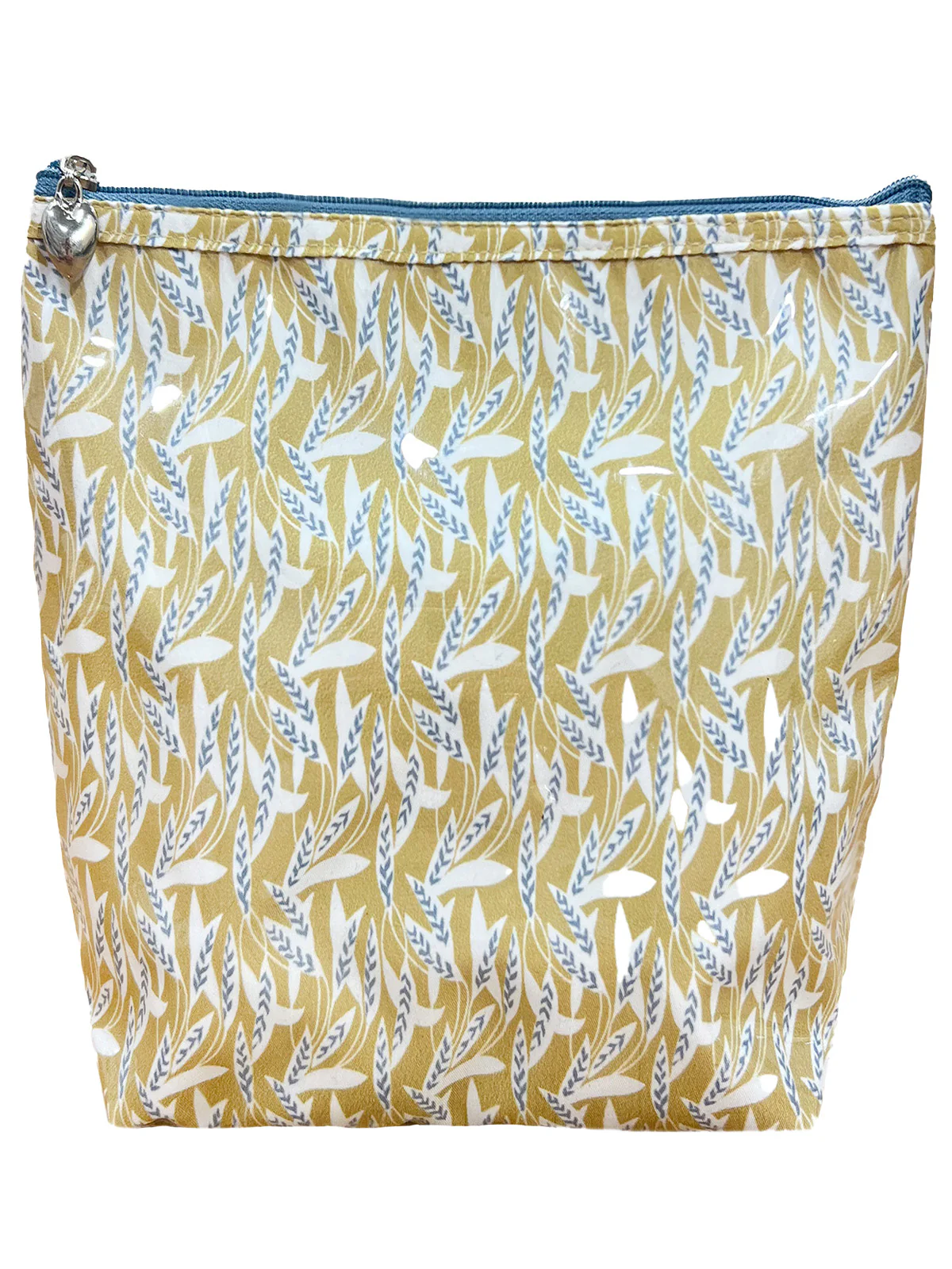 Cosmetic Bag (Large), Cotton/Waterproof PVC - Image 12