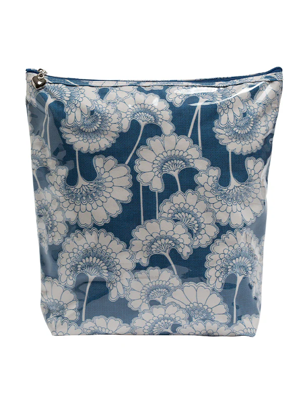 Cosmetic Bag (Large), Cotton/Waterproof PVC - Image 14