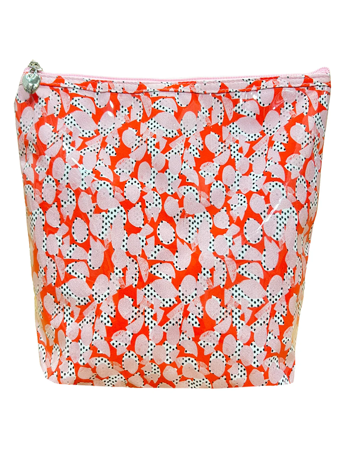 Cosmetic Bag (Large), Cotton/Waterproof PVC - Image 15