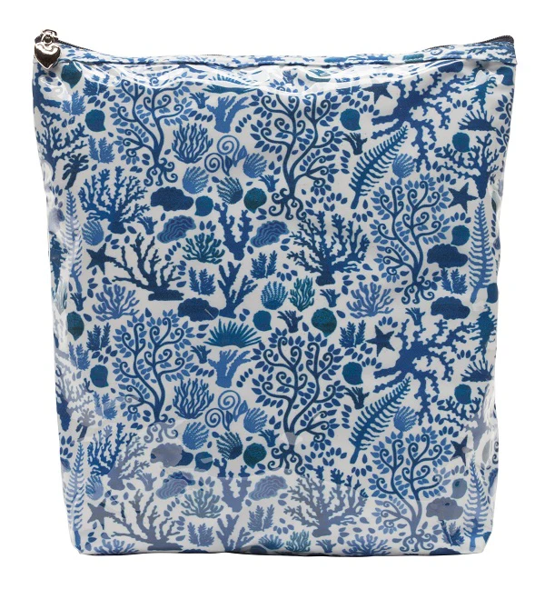 Cosmetic Bag (Large), Cotton/Waterproof PVC - Image 19