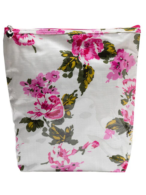 Cosmetic Bag (Large), Cotton/Waterproof PVC - Image 20