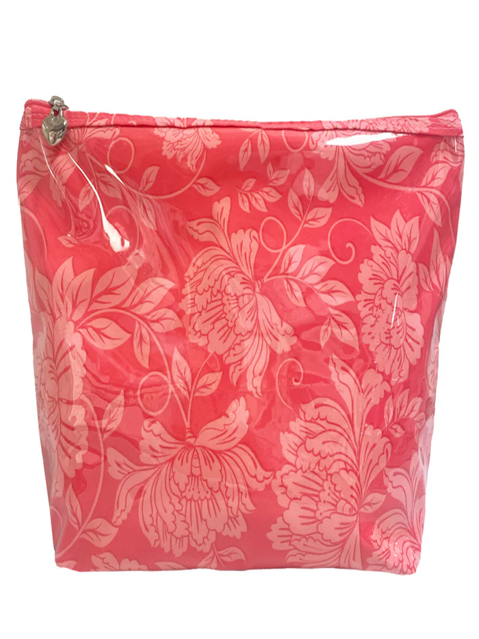 Cosmetic Bag (Large), Cotton/Waterproof PVC - Image 9
