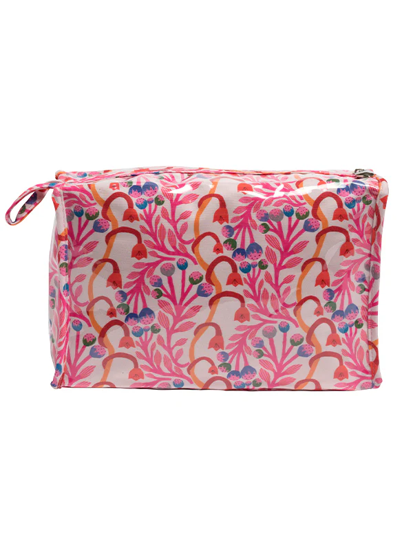 Box Cosmetic Bag, Vinyl Covered - Image 10