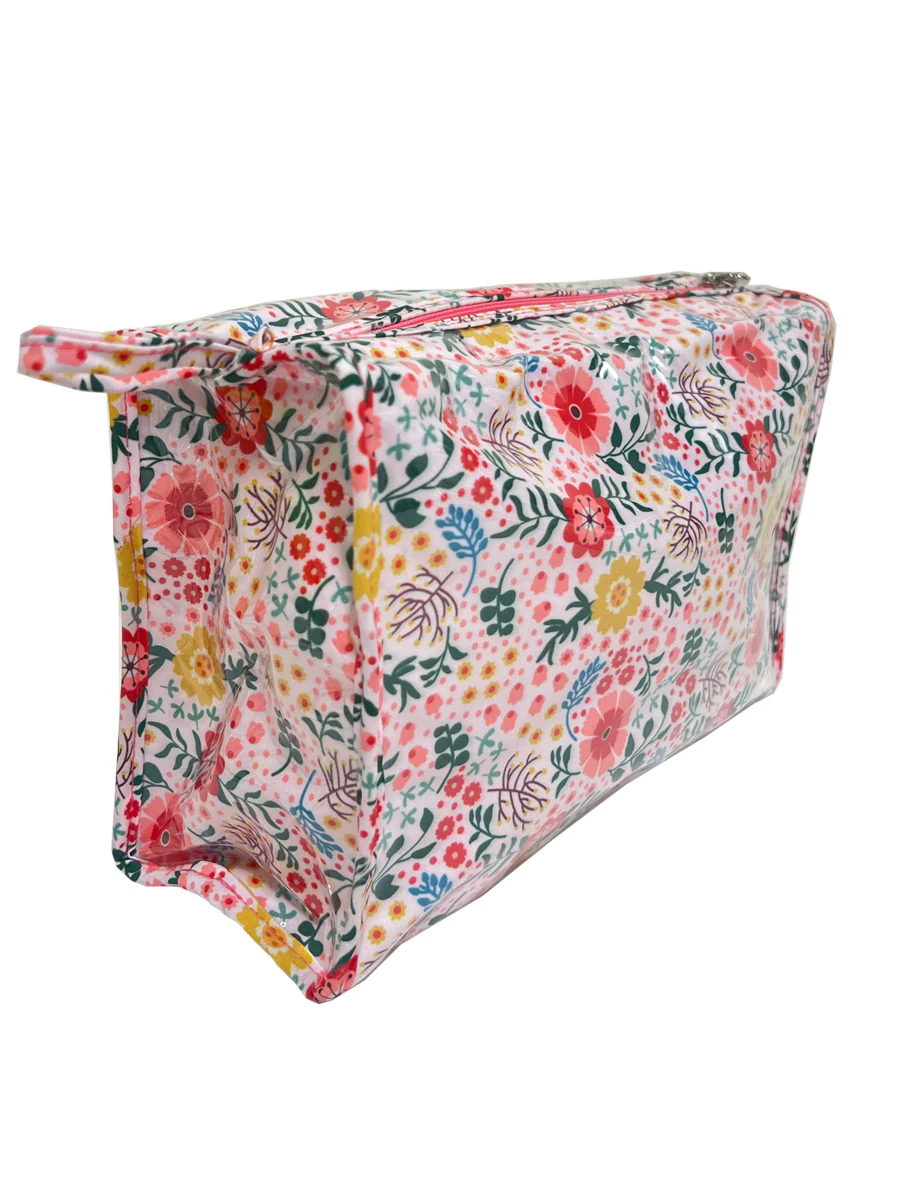 Box Cosmetic Bag, Vinyl Covered - Image 9