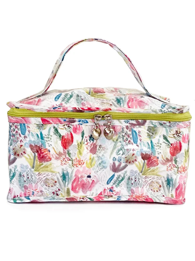 Vanity Bag, Cotton/Waterproof PVC - Image 19