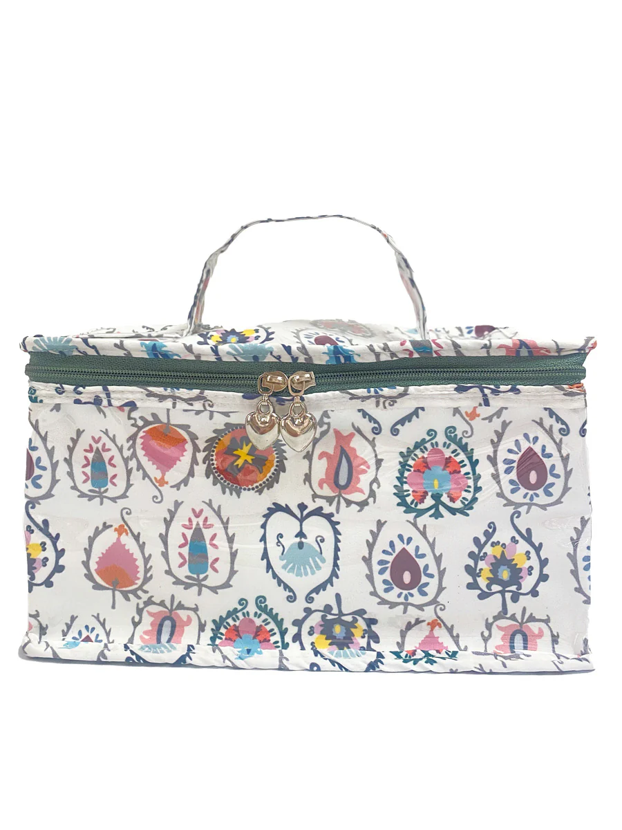 Vanity Bag, Cotton/Waterproof PVC - Image 21