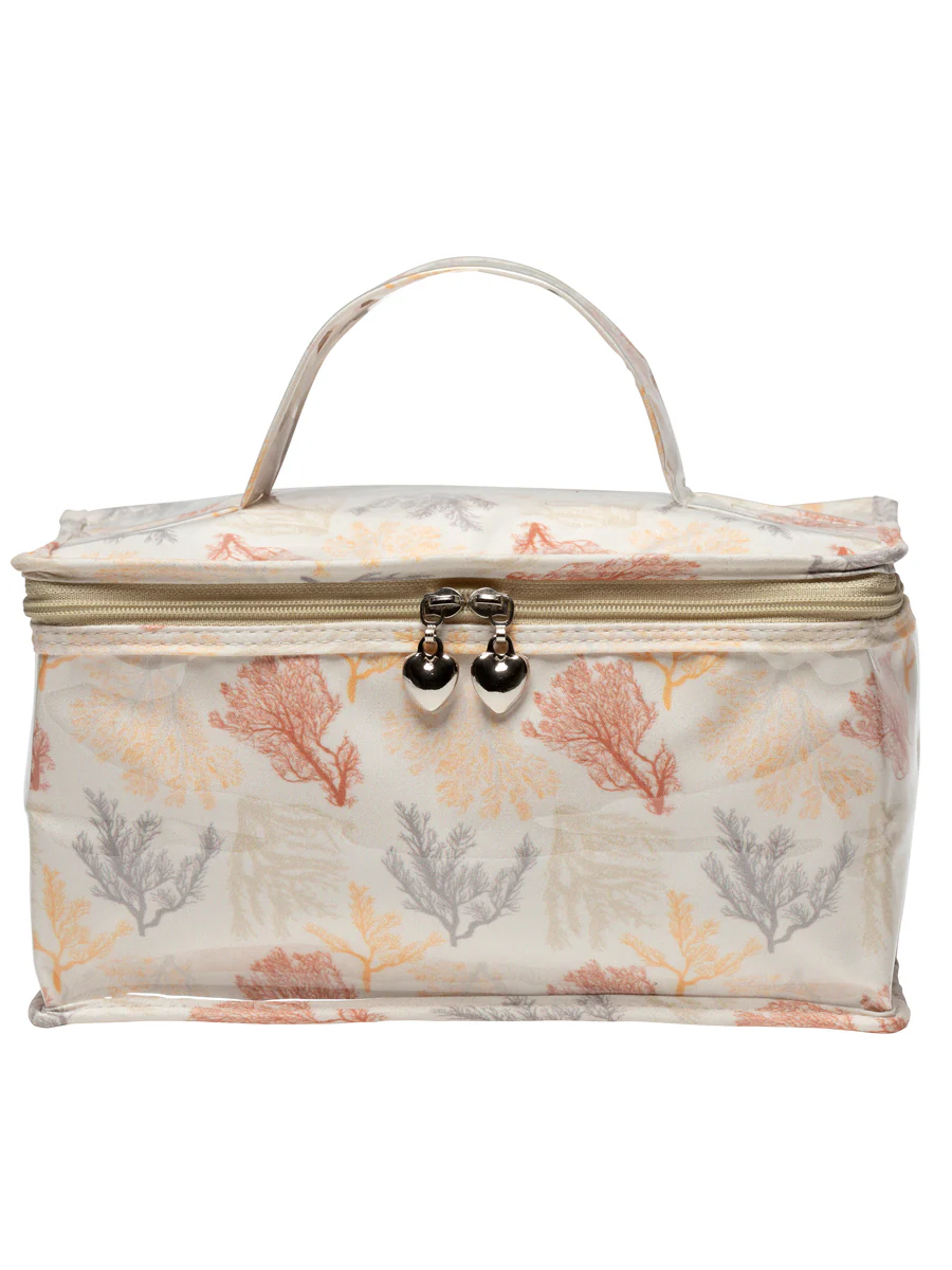 Vanity Bag, Cotton/Waterproof PVC - Image 5