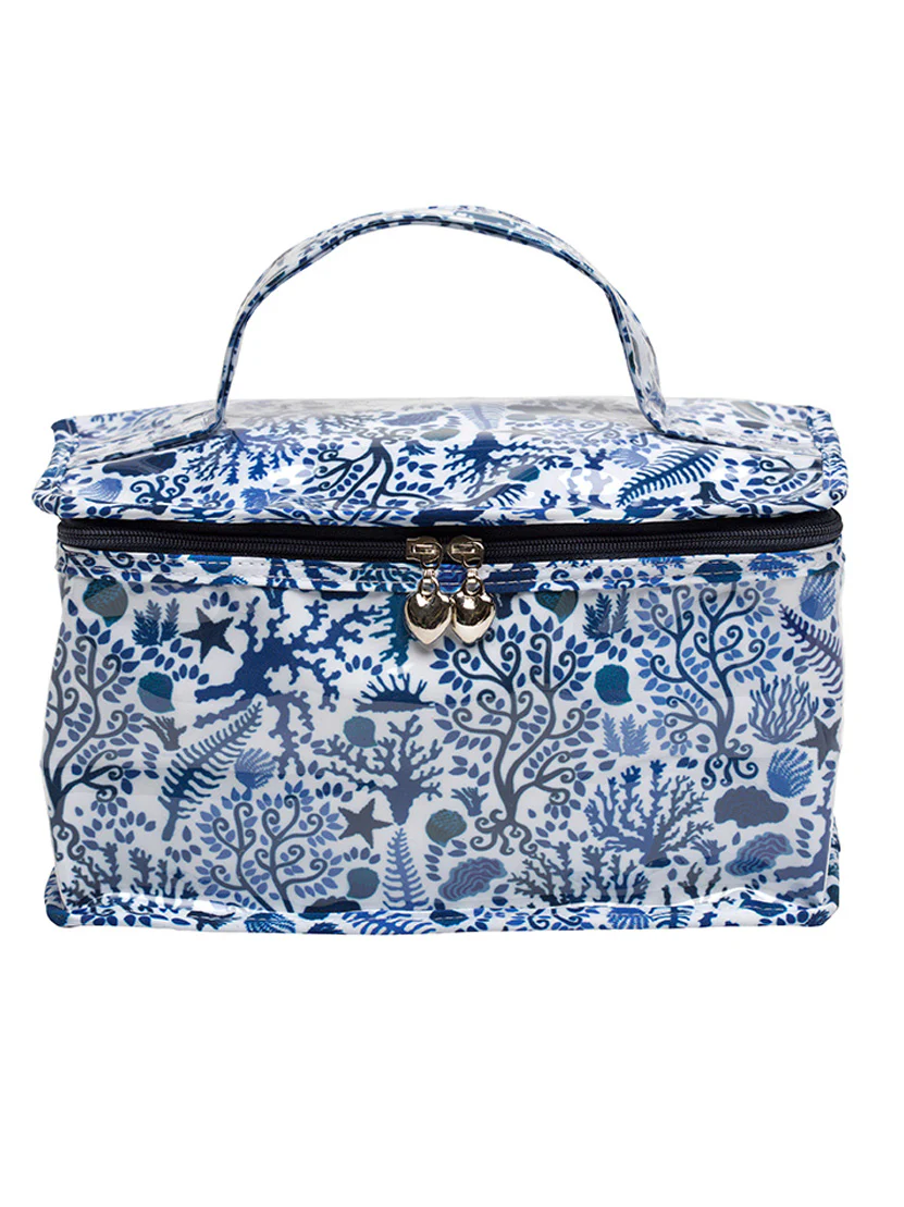 Vanity Bag, Cotton/Waterproof PVC - Image 7