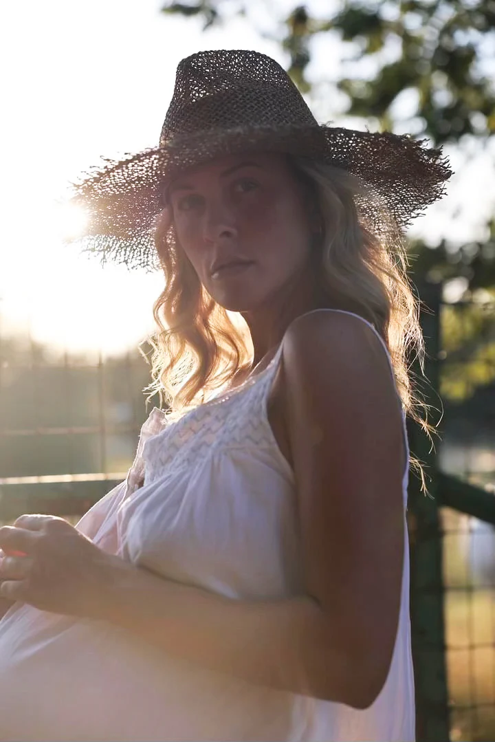 Vicki White Cotton Nightgown - Image 8