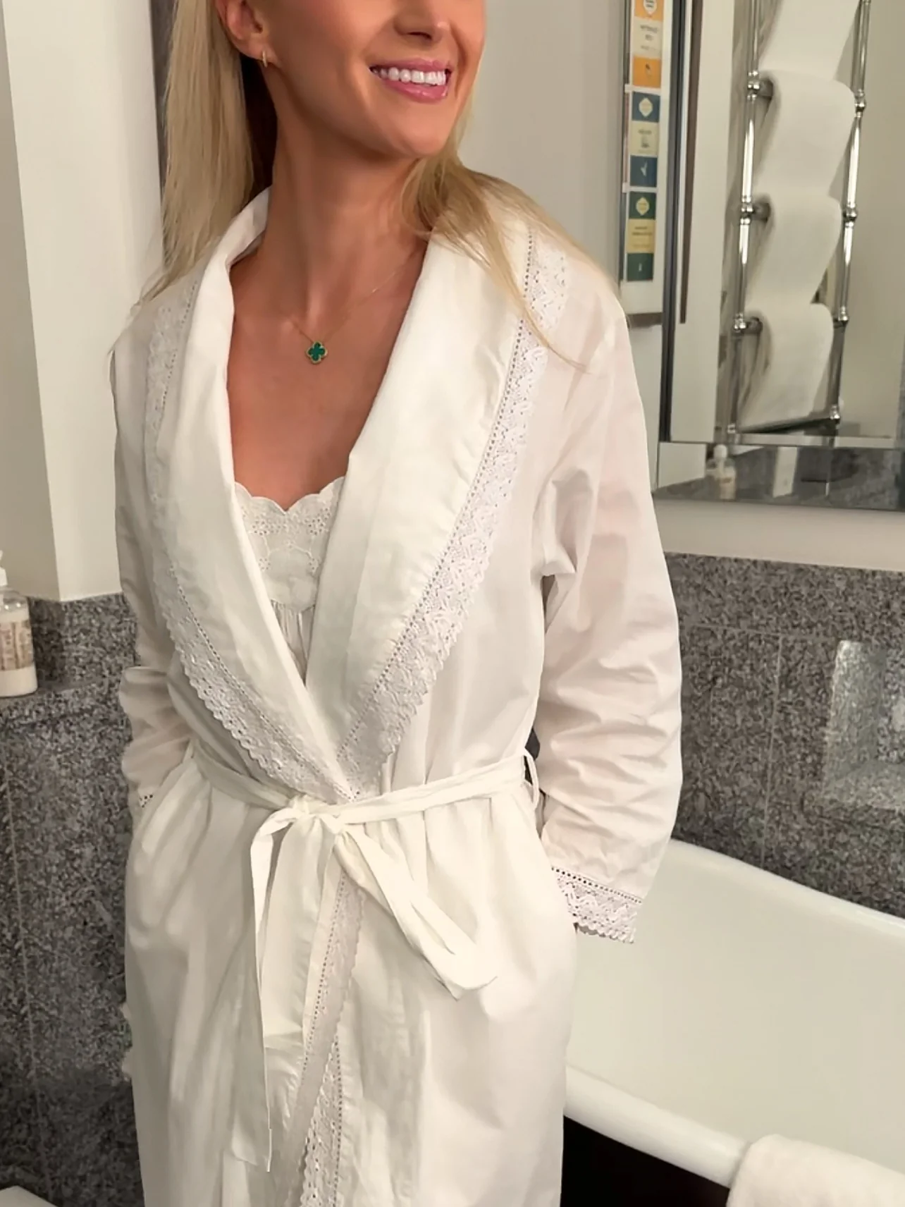 Love Yourself in the Genevieve + Lace Robe - Save 15% - Image 6